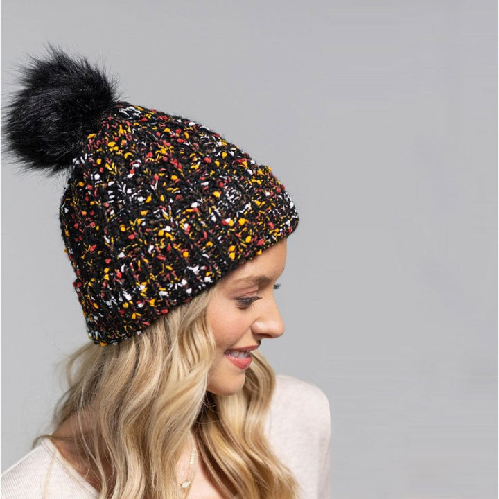 Confetti Knitted Beanie Image 1