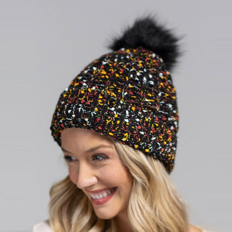 Confetti Knitted Beanie Image 2