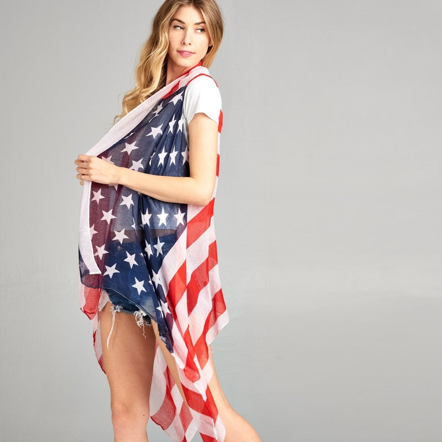 American Flag Vest Image 1