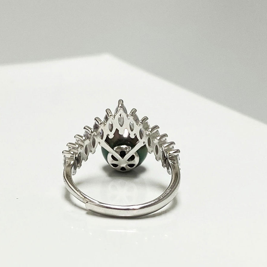 Amirah Tahitian Pearl Princess Ring Image 4