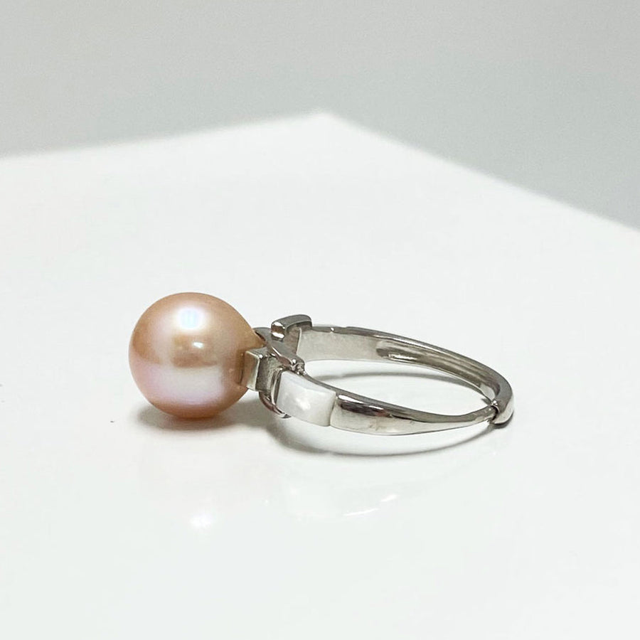 Aubrey Fresh Water Lovely Pearl Ring Image 1