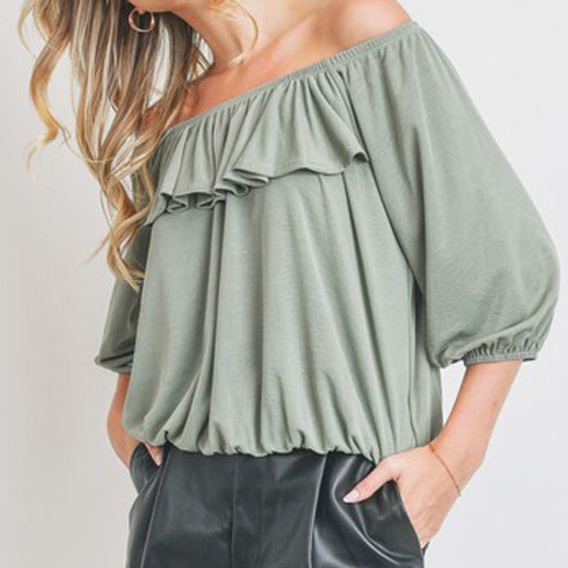 Appealing Off Shoulder Top Image 2