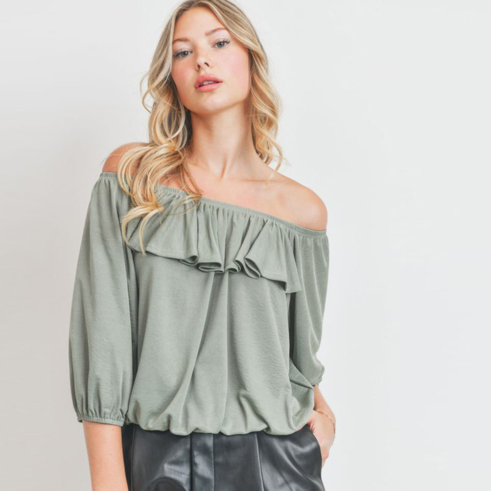 Appealing Off Shoulder Top Image 4