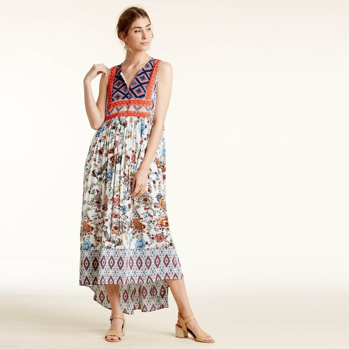 Bohemian Vibes Hi-Lo Maxi Dress Image 8