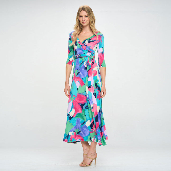 Bold Summer Venechia Maxi Wrap Dress Image 3