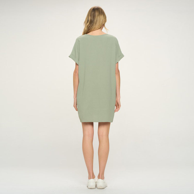 Carefree Pocket T-Dress Image 4