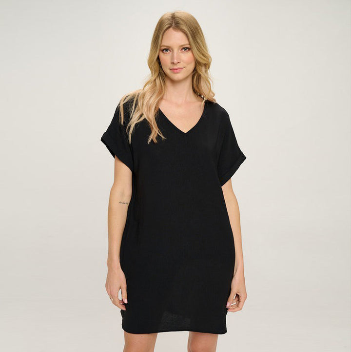 Carefree Pocket T-Dress Image 4