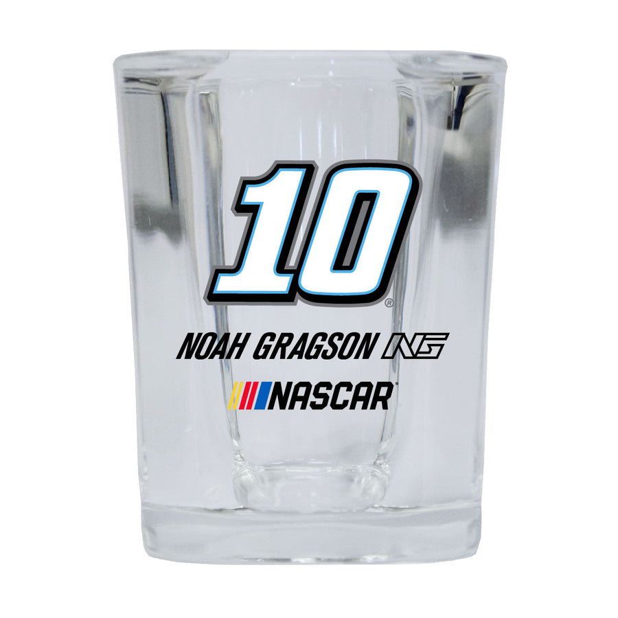 R and R Imports 10 Noah Gragson Officially Licensed Squared Shot Glass Image 1