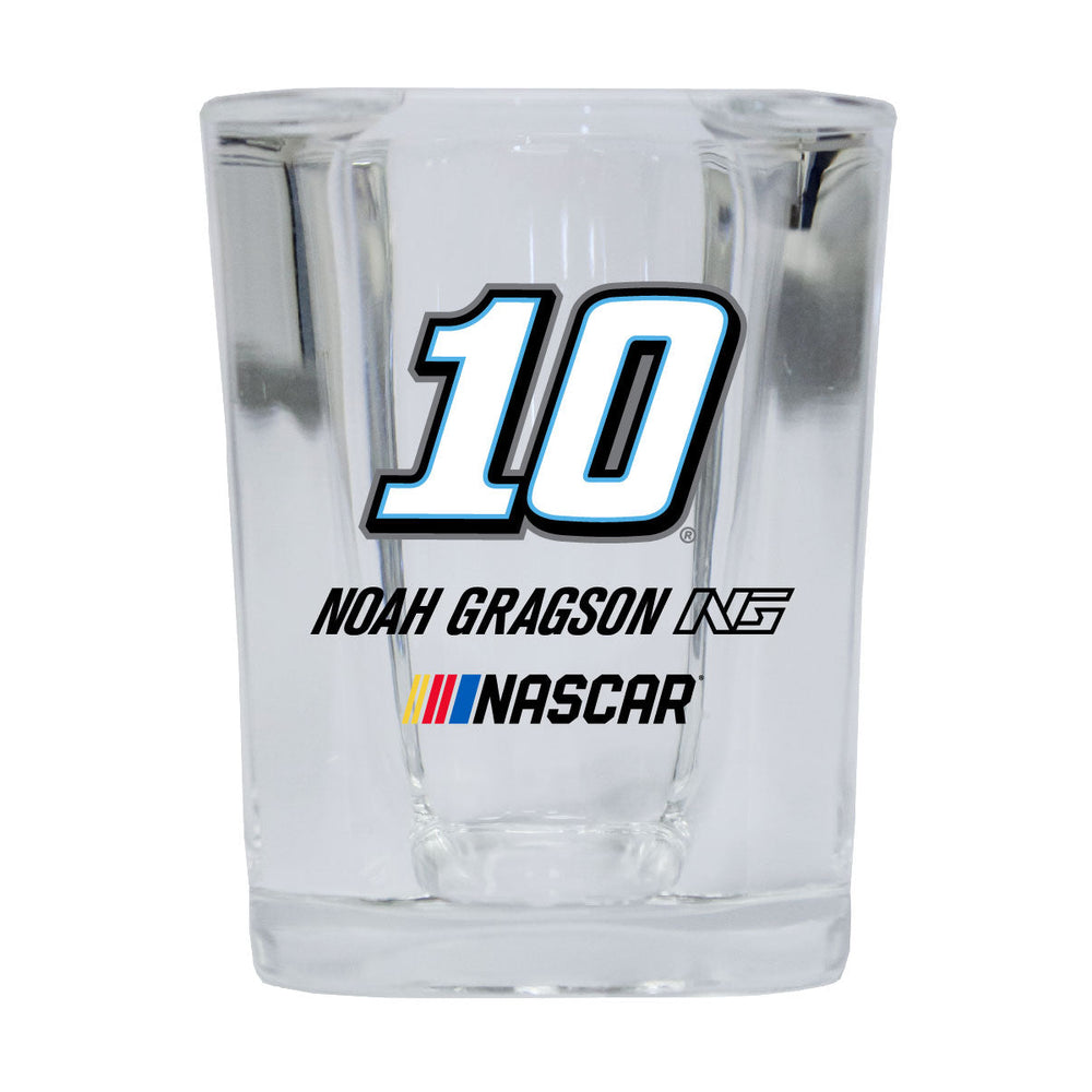 R and R Imports 10 Noah Gragson Officially Licensed Squared Shot Glass Image 2