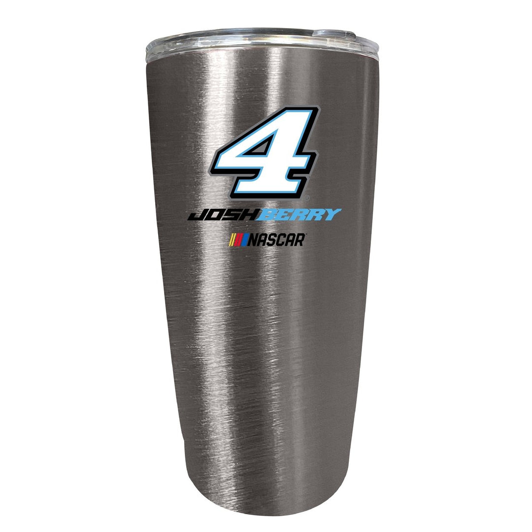 R and R Imports 4 Josh Berry Officially Licensed 16oz Tumbler Image 2