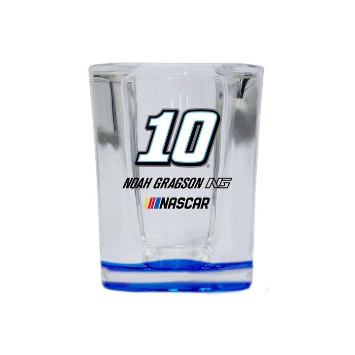 R and R Imports 10 Noah Gragson Officially Licensed Squared Shot Glass Image 1