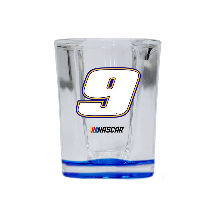 R and R Imports 9 Chase Elliott Officially Licensed Squared Shot Glass Image 4