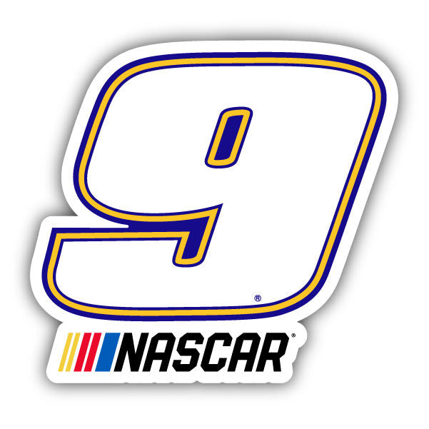 R and R Imports 9 Chase Elliott Officially Licensed Vinyl Decal Sticker Image 3