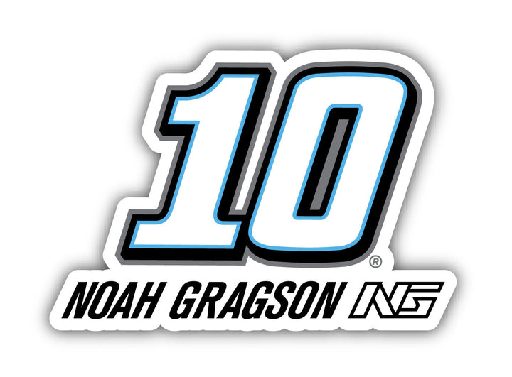 R and R Imports 10 Noah Gragson Officially Licensed Vinyl Decal Sticker Image 2