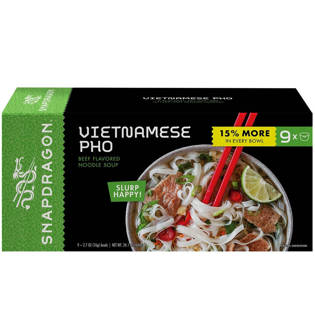 Snapdragon Vietnamese Pho Beef 2.7 Ounce (Pack of 9) Image 1