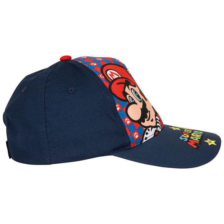 Super Mario Bros. Back to Back Kids Baseball Hat Image 4