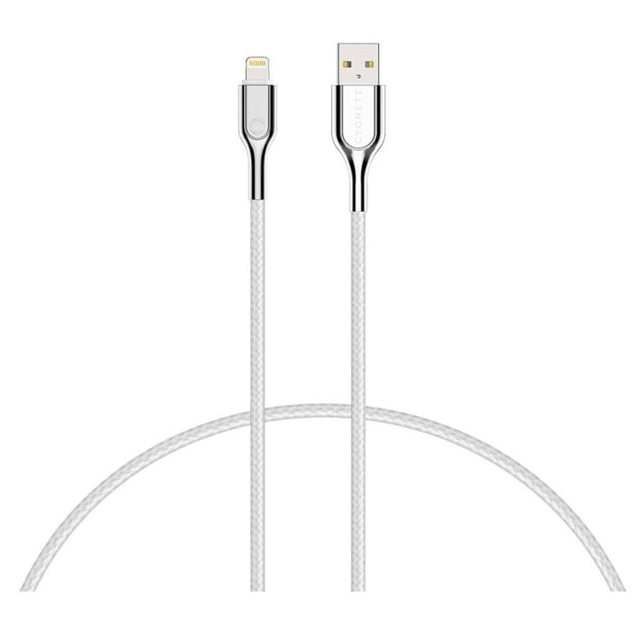 Cygnett Armoured Lightning to USB-A Braided Fast Charging Cable 2M Black CY2670 Image 4