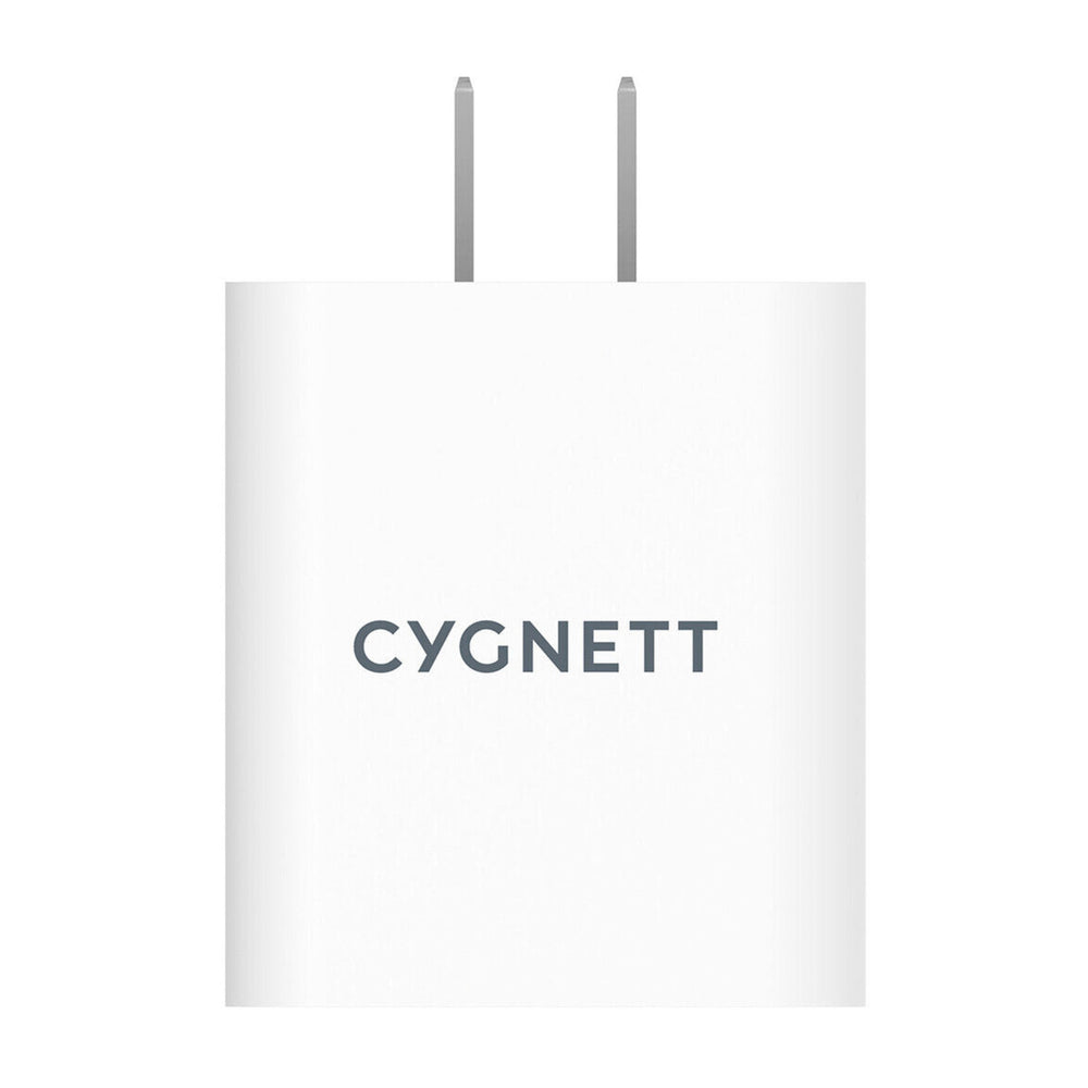 Cygnett PowerPlus 38W Dual Port Wall Charger 20W USB-C 18W USB-A CY3887POFLW Image 2