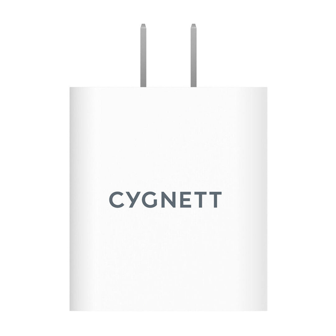 Cygnett PowerPlus 38W Dual Port Wall Charger 20W USB-C 18W USB-A CY3887POFLW Image 2