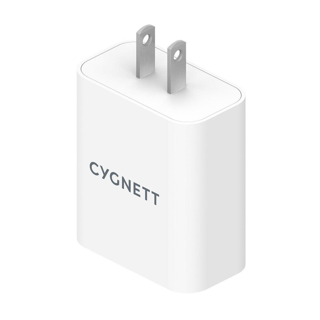 Cygnett PowerPlus 38W Dual Port Wall Charger 20W USB-C 18W USB-A CY3887POFLW Image 4