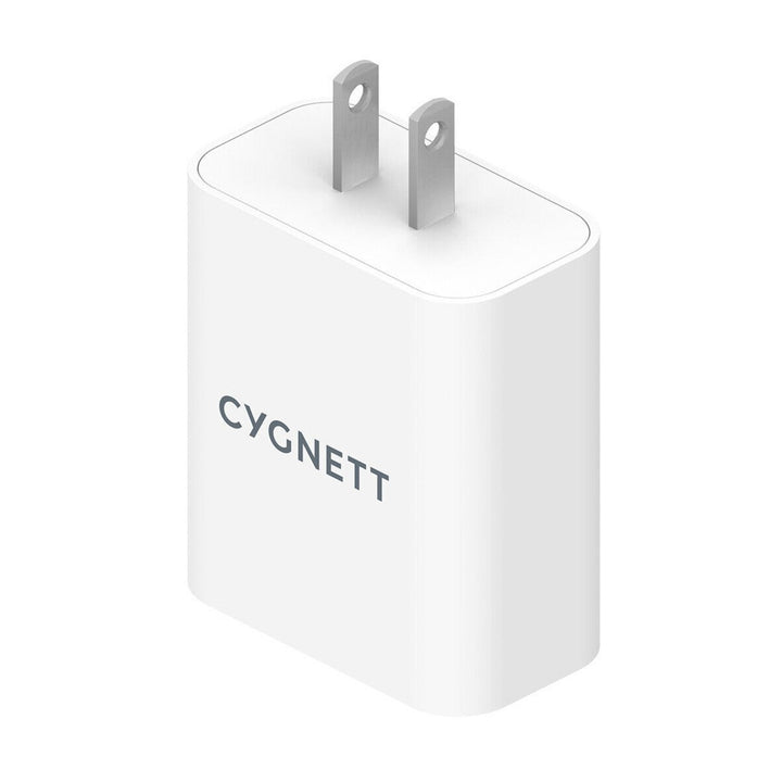 Cygnett PowerPlus 38W Dual Port Wall Charger 20W USB-C 18W USB-A CY3887POFLW Image 4