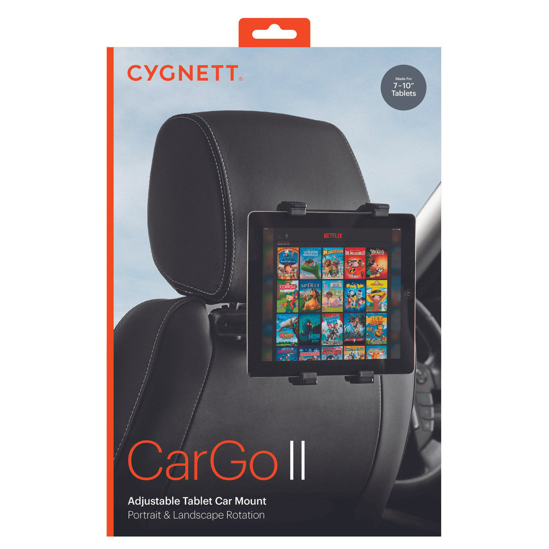 Cygnett CarGo II Backseat Tablet Mount Adjustable Headrest Black CY1435ACCAR Image 3