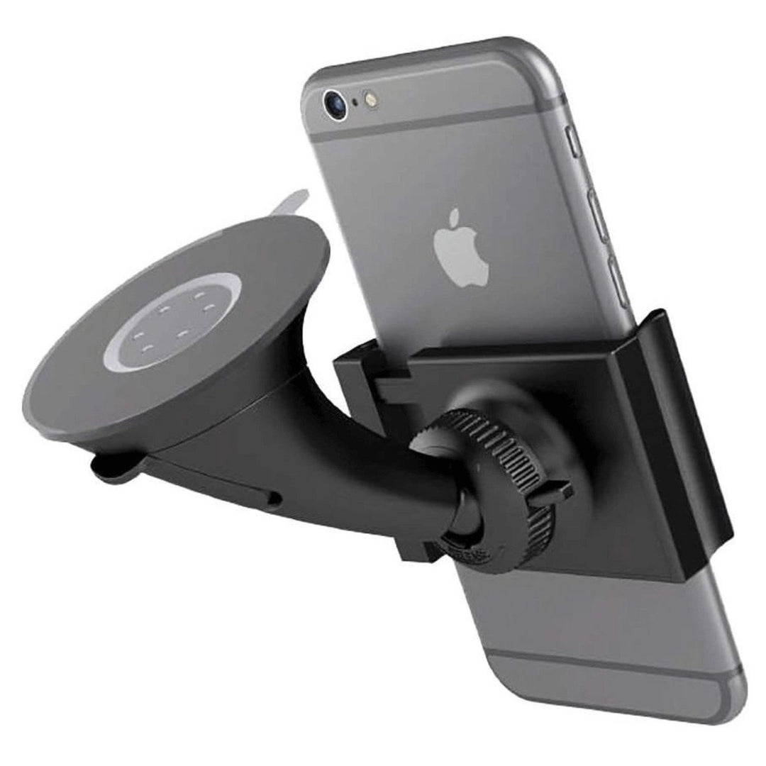 Cygnett DashView Universal Car Windscreen Mount Black Model CY1738UNVIC 360 Rotate Image 1