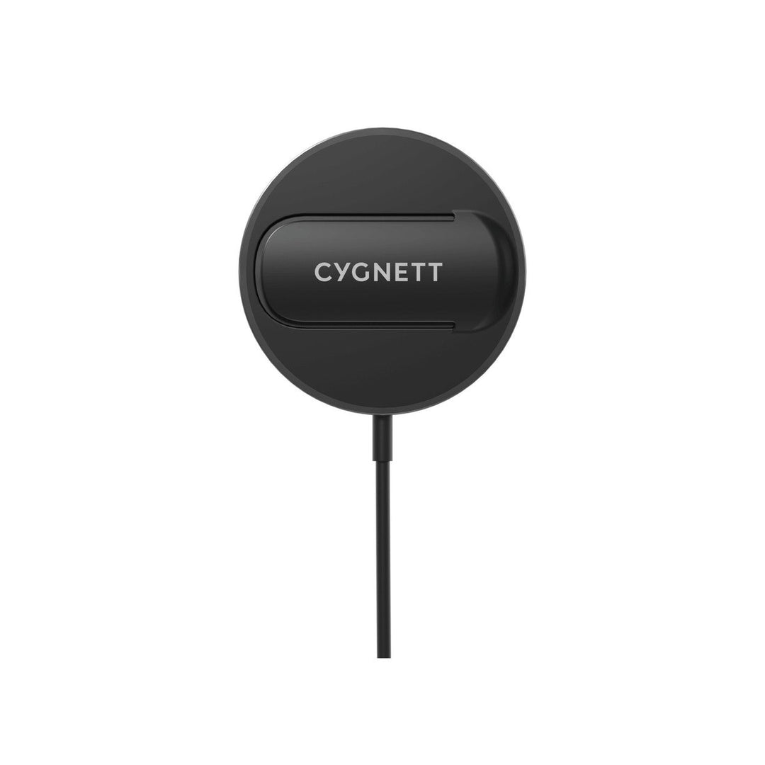 Cygnett ExoMag Magnetic Wireless Charging Cable 3.2ft with Built-In Kickstand Image 1