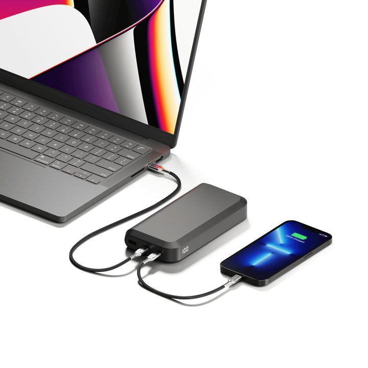 Cygnett ChargeUp Pro Series 20k Laptop Power Bank w 3 USB Ports for Multi Charge Image 11