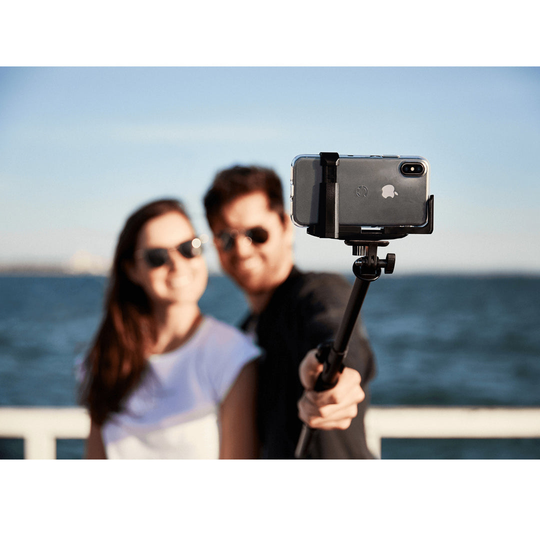 Cygnett GoStick Bluetooth Selfie Stick Tripod 62cm Aluminum Black CY1735UNSES Image 6