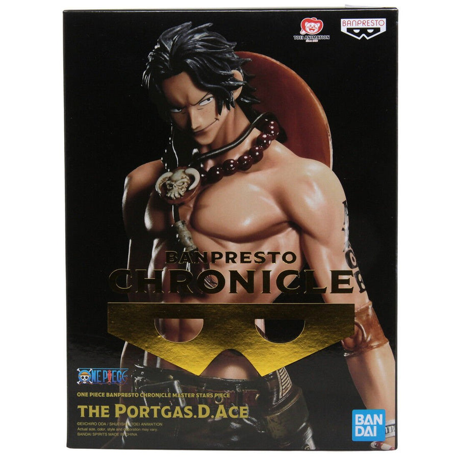 Banpresto One Piece Portgas D. Ace Chronicle Master Stars Piece Figurine 7" Image 1