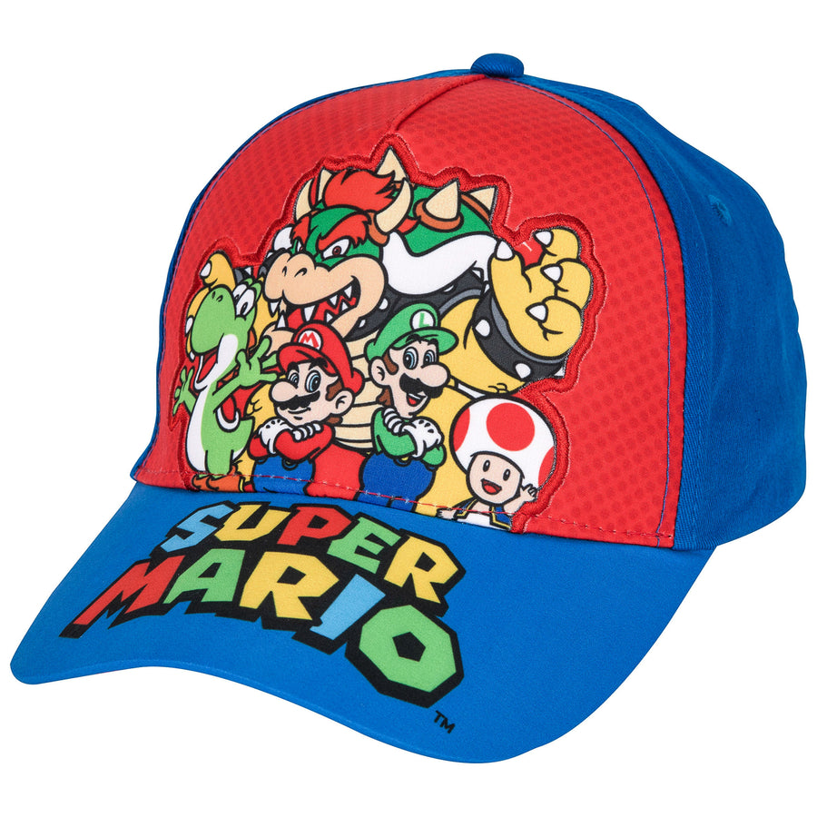 Super Mario Bros. Group Photo Hat Image 1