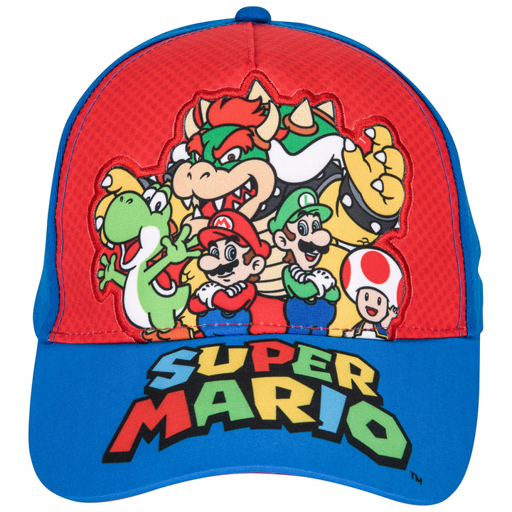 Super Mario Bros. Group Photo Hat Image 2