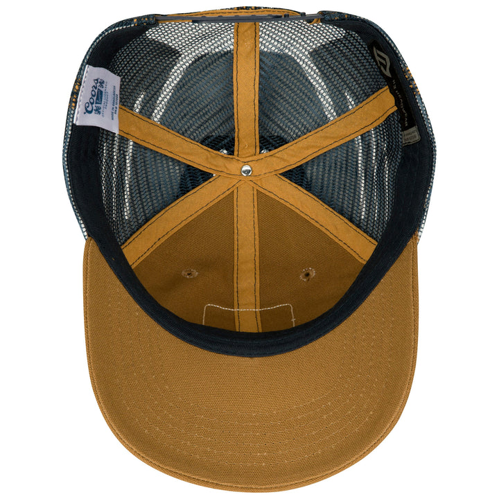 Coors Banquet Rodeo Rope Logo Canvas Snapback Hat Image 6