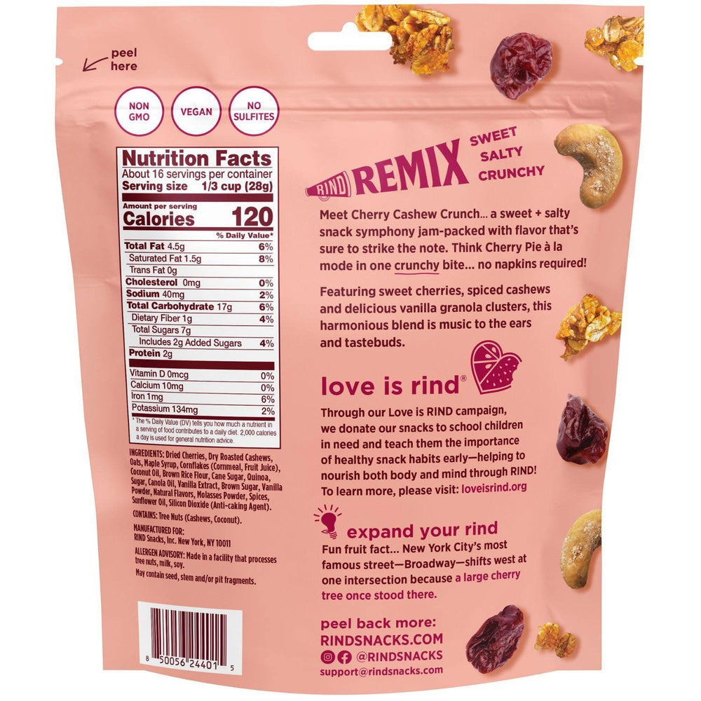 Rind Cherry Cashew Crunch Snack Mix (16 Ounce) Image 2