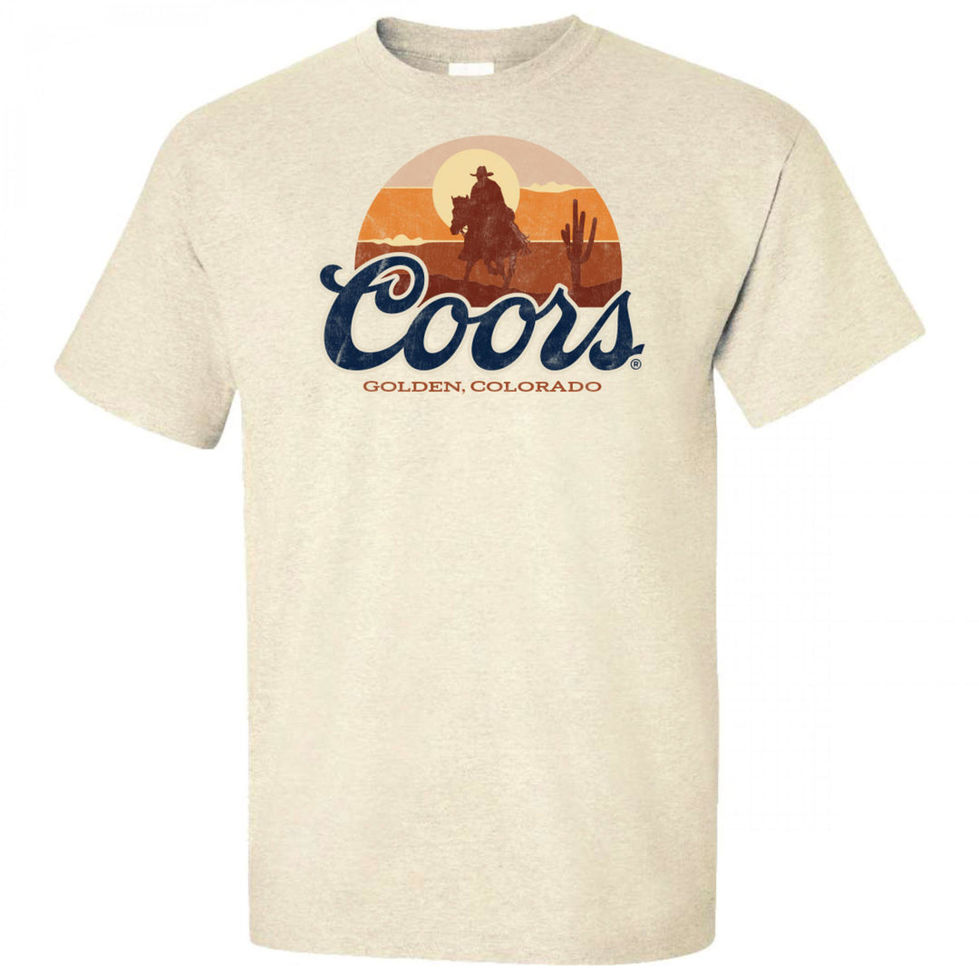 Coors Riding in The West T-Shirt Image 1