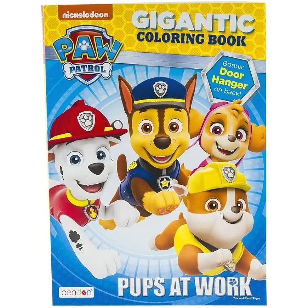 Paw Patrol Coloring Book Image 1