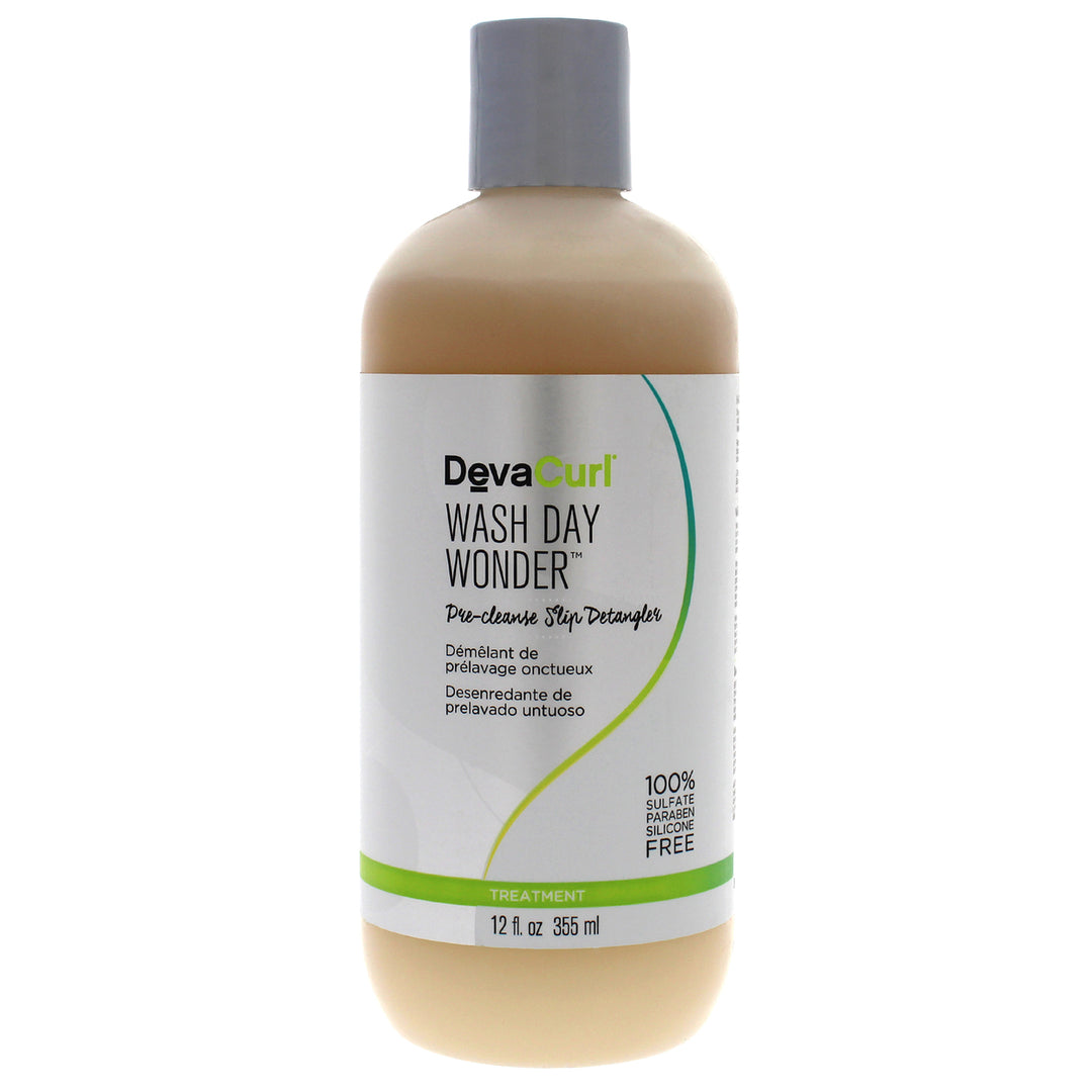 DevaCurl Wash Day Wonder Pre-Cleanse Slip Detangler 12 oz Image 1