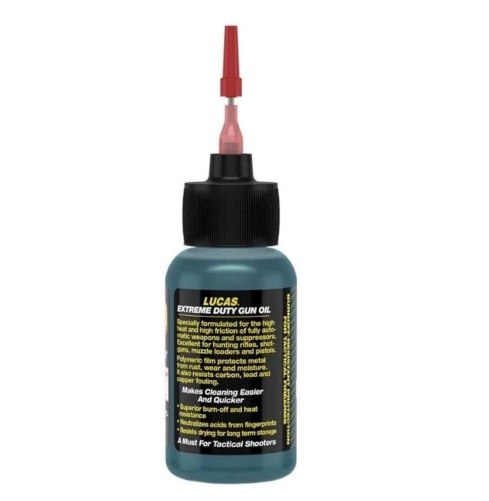 Lucas Extreme Duty Bore Solvent with Gun Oil and Shotgun Patches Image 4