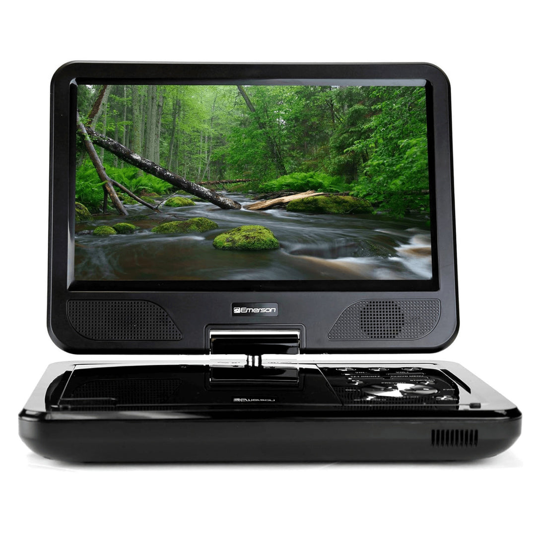 Emerson 10" DVD Player with ATSC Digital TV and LCD 270 Degree Swivel Screen Image 3