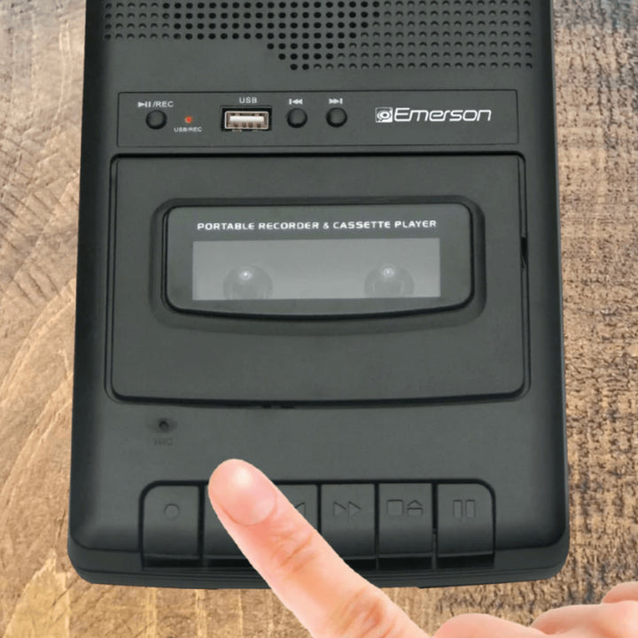 Emerson Portable Cassette Player Recorder Digital Conversion Model EPC-3000 Image 3