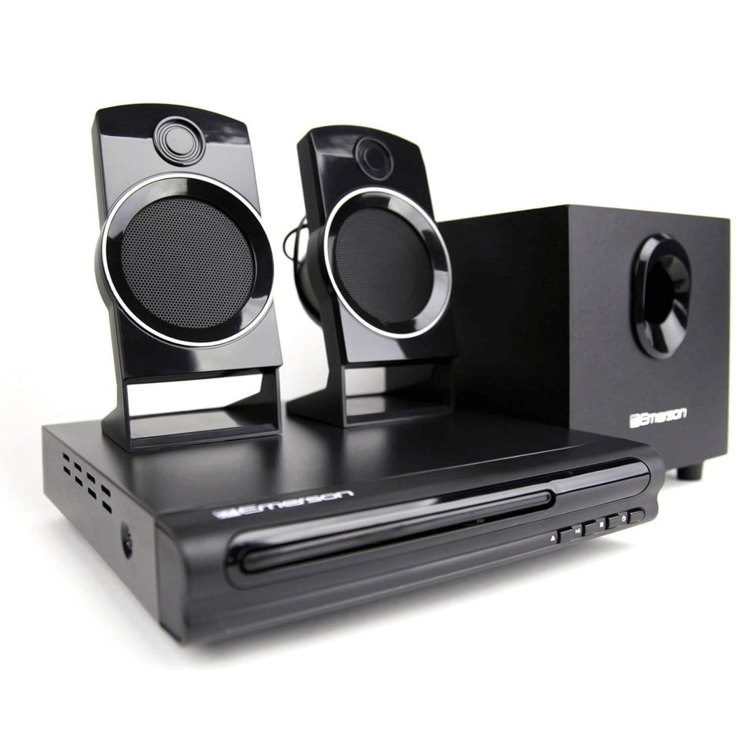 Emerson Speaker Surround Sound System and 2.1 Channel Home Theater DVD Player Image 4