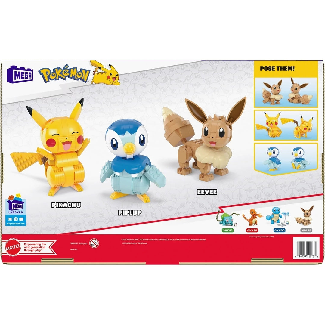 Pokemon Mega Construx Trio Image 3