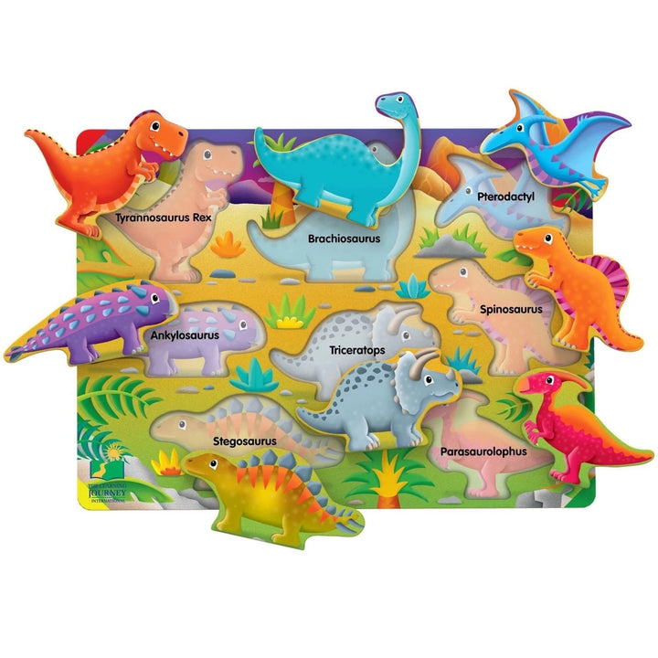 Lift and Learn Puzzle ABCs + Dinosaurs 2 Pack  Preschool Toys and Activities Image 4