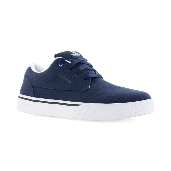 VOLCOM WORKWEAR Mens True Skate Inspired Composite Toe EH Work Shoe Navy/Light Blue - VM30116  NAVY/LIGHT BLUE Image 1