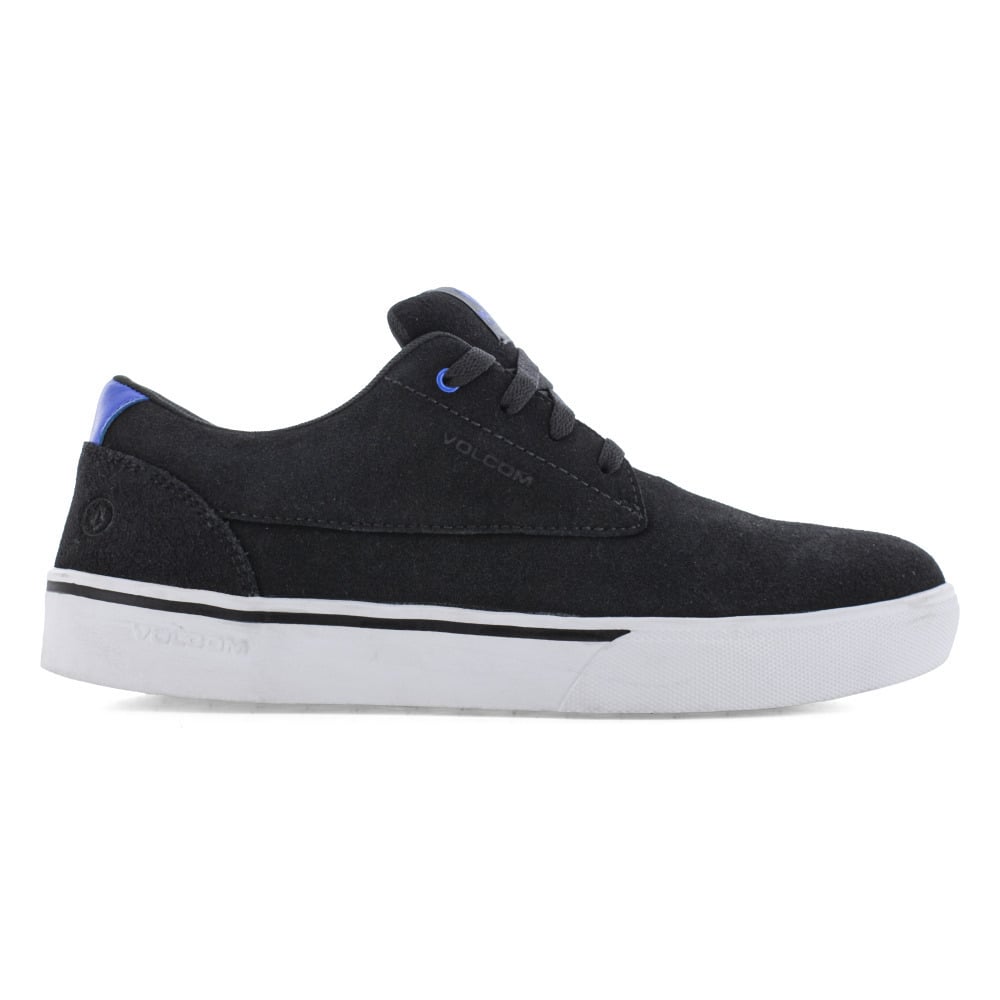 VOLCOM WORKWEAR Mens True Skate Inspired Composite Toe EH Work Shoe Black/Blue - VM30110 BLACK/BLUE Image 2