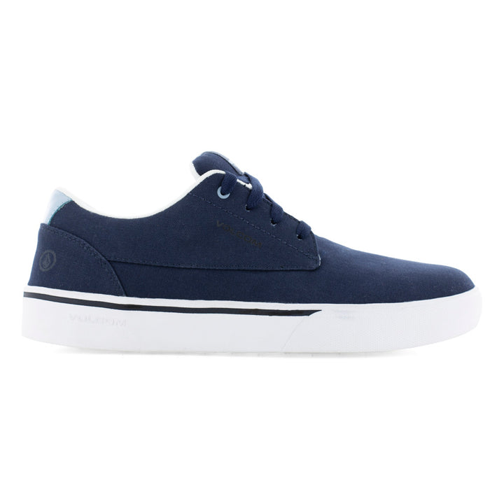 VOLCOM WORKWEAR Mens True Skate Inspired Composite Toe EH Work Shoe Navy/Light Blue - VM30116  NAVY/LIGHT BLUE Image 2