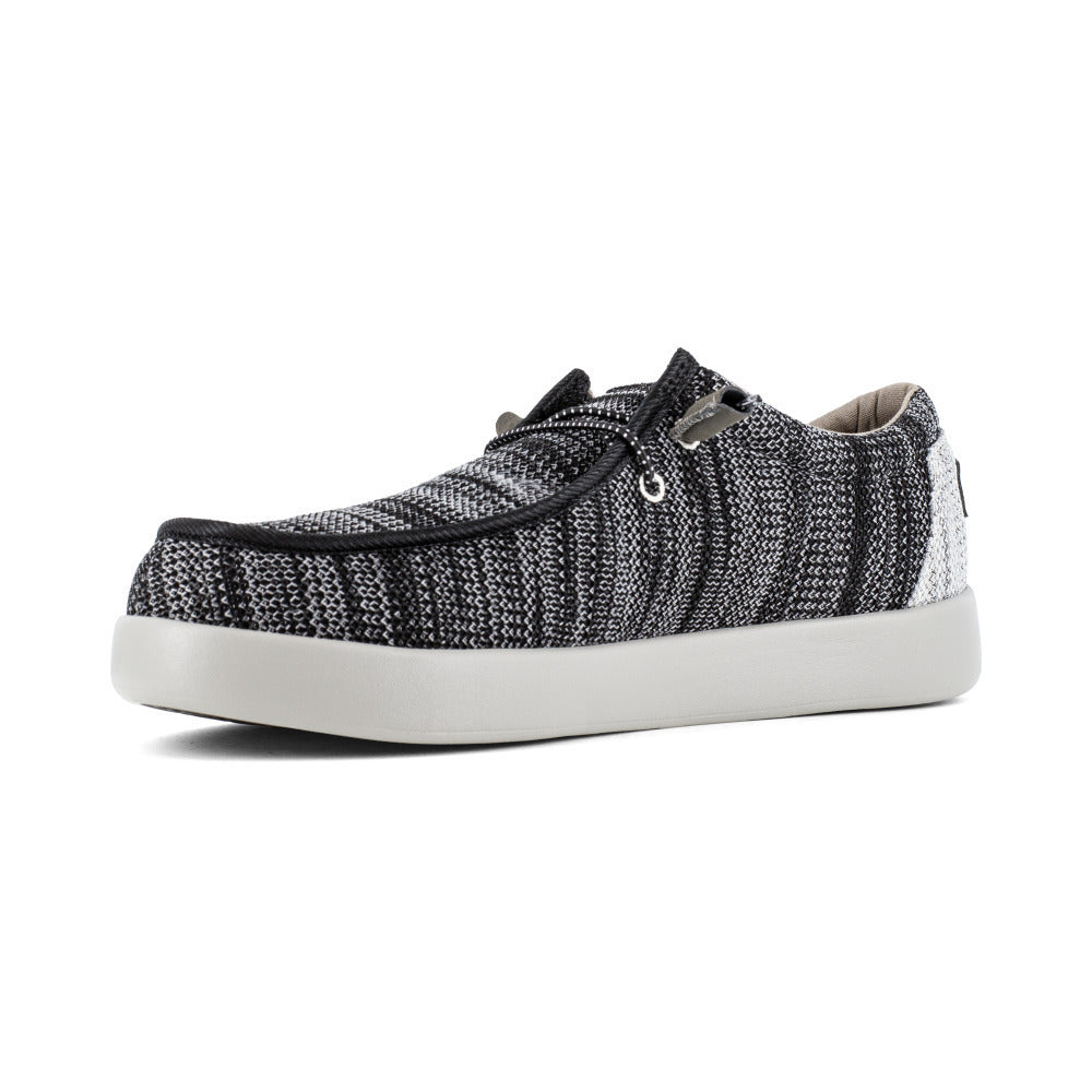 VOLCOM Mens Chill Composite Toe ESD Canvas Work Shoe Black VM30809 Grey Image 3