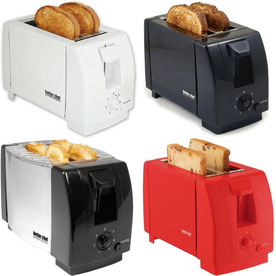 Better Chef 2-Slice Toaster with Pull-Out Crumb Tray Image 1