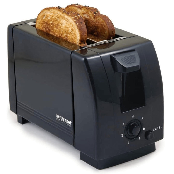 Better Chef 2-Slice Toaster with Pull-Out Crumb Tray Image 4